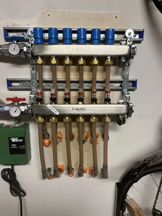 Plumber performing Leak Detection at a residential property in Pleasant View